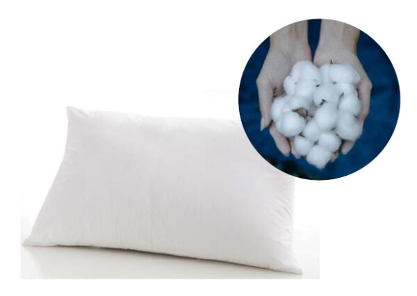 Oreiller-Confort-Coton-Rectangulaire